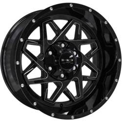 HD Wheels - HD Wheels CA201285-50GB-M Caliber 20x12 8x170 -50mm Gloss Black/Milled - Image 1