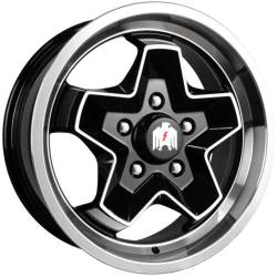HD Wheels - HD Wheels CC17703140BK 944 CC 17x7 4x130 40mm Gloss Black/Machined - Image 1