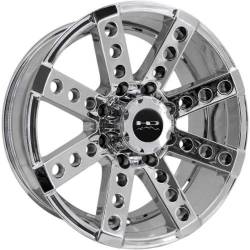 HD Wheels - HD Wheels BS221180-44V2 Buckshot 22x11 8x180 -44mm PVD Chrome - Image 1