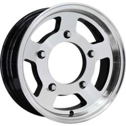 HD Wheels - HD Wheels DU154032-19BK Dune 15x4 5x205 -19mm Gloss Black/Machined - Image 1