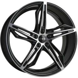 HD Wheels - HD Wheels FC20856535BK Fly Cutter 20x8.5 5x4.5 35mm Gloss Black/Machined - Image 1