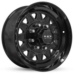 HD Wheels - HD Wheels HD175675820AGB-HC HDT 17.5x6.75 8x6.5 0mm Gloss Black - Image 1