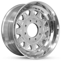 HD Wheels - HD Wheels HD175675820FP-HC HDT 17.5x6.75 8x6.5 0mm Polished - Image 1