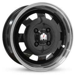 HD Wheels - HD Wheels MO17703140BK Moon 17x7 4x130 40mm Gloss Black/Machined - Image 1