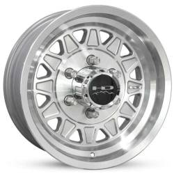 HD Wheels - HD Wheels HD175675820GSFM-HC HDT 17.5x6.75 8x6.5 0mm Gloss Silver/Machined - Image 1