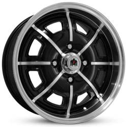 HD Wheels - HD Wheels PD17703140MSL Pedrini 17x7 4x130 40mm Gloss Black/Machined - Image 1