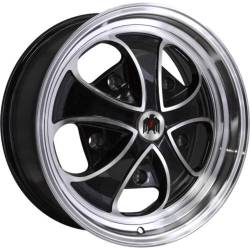 HD Wheels - HD Wheels FA17703220BK Falcon 17x7 5x205 20mm Gloss Black/Machined - Image 1