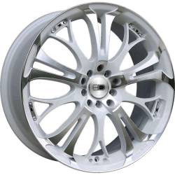 HD Wheels - HD Wheels SO20806435WM Spinout 20x8 5x120/4.5 35mm Gloss White/Machined - Image 1
