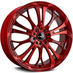 HD Wheels - HD Wheels SO22856220R-SR Spinout 22x8.5 5x115/120 20mm Gloss Red/Red Machined - Image 1