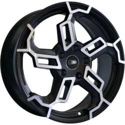 HD Wheels - HD Wheels Switch 14x7 4x4.0 -14mm Gloss Black/Machined SW147042-14BK - Image 1