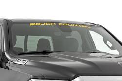 Rough Country Suspension Systems - Rough Country 84166YL Yellow Logo Decal 3.6" x 35" - Image 1