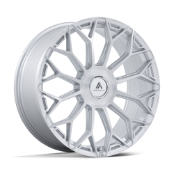 Asanti - Asanti AB051 ENVOY 22x10 6x5.5 20mm Gloss Silver/Brushed AB051SR22106120 - Image 1