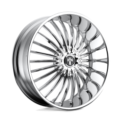 DUB 1PC - DUB Wheels S140249500-10 R140 RSE 24x9.5 Blank 10mm Chrome - Image 1