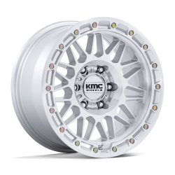 KMC - KMC Wheels KM555 ATTACK 17x8.5 6x5.5 -10mm Silver/Machined KM555SD17856810N - Image 1