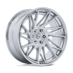 Fuel 1PC - Fuel Off Road FC405 DYNAMO 22x10 6x5.5 -18mm Silver/Chrome FC405RP22106818N - Image 1