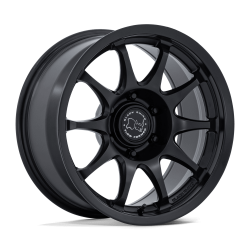 Black Rhino Hard Alloys - Black Rhino Wheels BR038 RONIN 17x8.5 6x4.5 25mm Matte Black BR038MX17856425 - Image 1