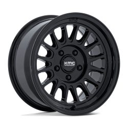 KMC - KMC Wheels KM733 IMPACT FFT 17x8.5 6x5.5 25mm Gloss Black KM733BX17856825 - Image 1