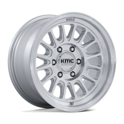 KMC - KMC Wheels KM733 IMPACT FFT 17x8.5 6x135 0mm Silver/Machined KM733SD17856300 - Image 1