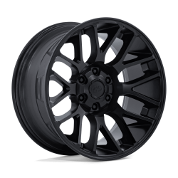 Moto Metal - Moto Metal MO816 OVERLOOK 20x10 6x5.5/135 -18mm Blackout MO816MX20106718N - Image 1