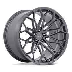 Niche 1PC - Niche Wheels NC600 MANTA 21x12 5x120 57mm Satin Gunmetal NC600AX21125V57 - Image 1