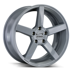 Strada - Strada Wheels S35851430CT PERFETTO 18x8 5x4.5 30mm Concrete Gray - Image 1