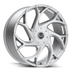Strada - Strada Wheels INFERNO 24x8.5 5x112/115 35mm Gloss Silver G0248550235S - Image 1