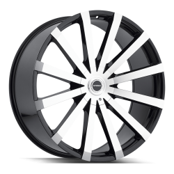 Strada - Strada Wheels GABBIA 18x8 5x4.5/120 30mm Gloss Black/Machined S50850130GBM - Image 1