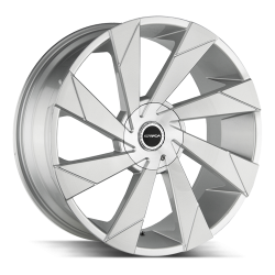 Strada - Strada Wheels MOTO 22x9 5x4.5/120 35mm Brushed Silver S62250135BFS - Image 1