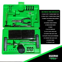 Rhino USA - Rhino USA RNO-TIRE-REPAIR-KIT Tire Repair Plug Kit 86 Pieces - Image 2