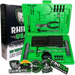 Rhino USA - Rhino USA RNO-TIRE-REPAIR-KIT Tire Repair Plug Kit 86 Pieces - Image 1