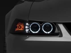 Raxiom - Raxiom 49113 Dual LED Halo Projector Headlights for 99-04 Ford Mustang - Image 2