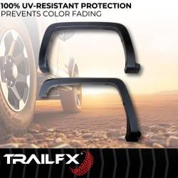 TrailFX - TrailFX TFC3002OE OE Fender Flares 2" Front 3" Rear Coverage 4Pc - Image 2
