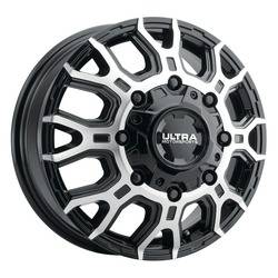 Ultra - Ultra Wheel 022-7681FU 17X6.5 8x6.50 +129 121.7 Gloss Black w/Diamond Cut Face - Image 1