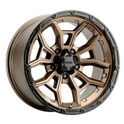 Ultra - Ultra Wheel 125-7973BZ12 17X9 5x5.00 -12 78 Bronze w/Gloss Black Lip - Image 1
