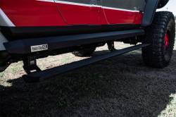 Rugged Ridge - Rugged Ridge 11651.75 ROCKER GUARD BODY ARMORBLACKJEEP - Image 5