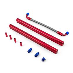 Speedmaster - Speedmaster PCE137.1014 Billet Alu. Fuel Injector Rail Kit for OM 400 425 455 - Image 2