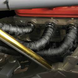 Design Engineering - Design Engineering 10002 Black Titanium Exhaust Wrap 2" x 100' - Image 3