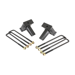 ReadyLift 26-3460 6" Rear Steel Block w/U-Bolt Kit for 14-18 Silverado/Sierra