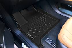 SMARTLINER - SMARTLINER BLACK Front/Rear + Behind 2rd Cargo Floor Liners for Buick Enclave - Image 16