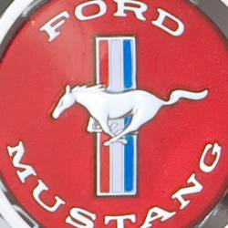Wheel Vintiques - Wheel Vintiques 2018 65-66 Pony Red Cap - Image 2