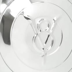 Wheel Vintiques - Wheel Vintiques 2001 5.75" 33 Ford V8 Stainless Cap - Image 2