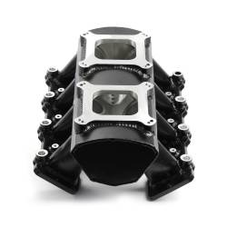 Speedmaster - Speedmaster PCE148.1105 Chevy LS3 Fab EFI Twin TB Intake Manifold Black - Image 2