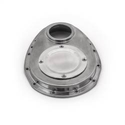 Speedmaster - Speedmaster PCE265.1061 Chevy SBC 350 2Pc Polished Timing Cover w/Inspection - Image 2