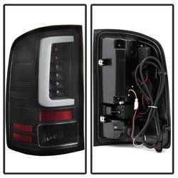 Spyder Auto - Spyder Auto 5084743 Black LED Light Bar Taillights for 07-13 GMC Sierra - Image 2