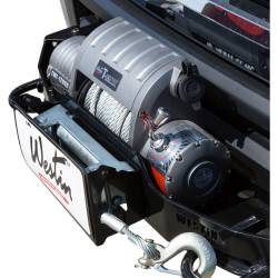 Westin - Westin 46-20055 MAX Winch Mount License Plate Relocator for Roller Fairlead - Image 2