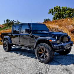 Westin - Westin 21-54165 Pro Traxx 5 Oval Nerf Bars for 20-25 Jeep Gladiator JT Black - Image 2