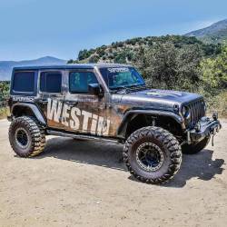 Westin - Westin 42-14065 XTS Rock Slider Textured Black for 18-23 Wrangler JL Unlimited - Image 2