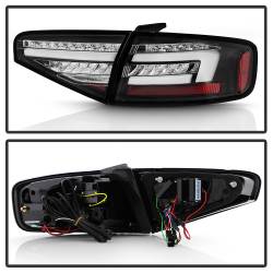 Spyder Auto - Spyder Auto 5087171 LED Taillights Black for 13-16 Audi A4/S4 - Image 2