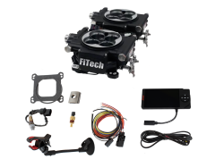 FiTech Fuel Injection - FiTech 35262 Go EFI 2x4 625 HP Matte Black EFI System w/Force Fuel Delivery Mast - Image 2