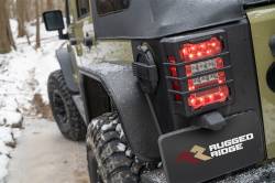 Rugged Ridge - Rugged Ridge 11651.77 Rear Corners Body Armor - Image 3